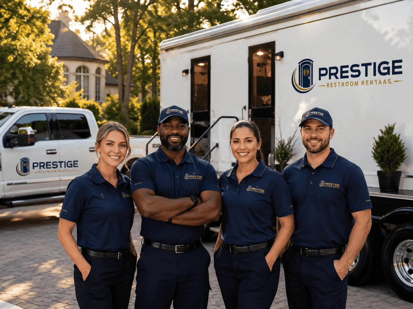 Trusted Luxury Portable Restrooms company in Eccles, WV